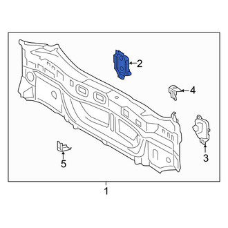 Toyota OE - Rear Right Rear Body Reinforcement Plate