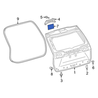 Toyota OE - Rear Sound Absorber