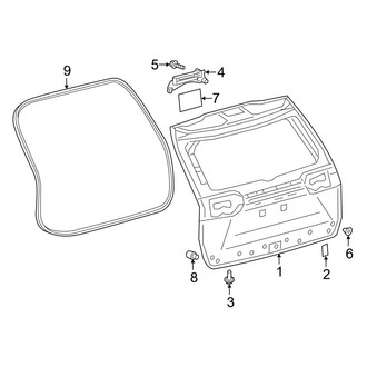Toyota OE - Lift Gate - Gate & Hardware (Japan Built)