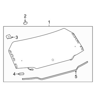 Toyota OE - Lift Gate - Glass & Hardware