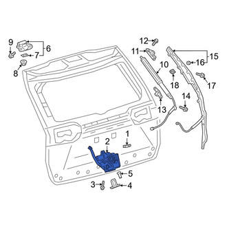 Toyota OE - Rear Liftgate Latch