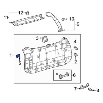 Toyota OE - Lower Liftgate Trim Cap