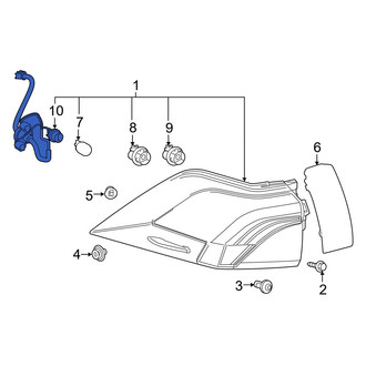 Toyota OE - Rear Tail Light Socket