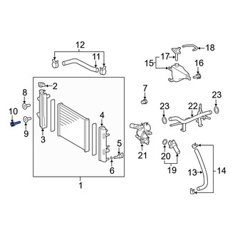 Toyota OE - Radiator Mount Bolt