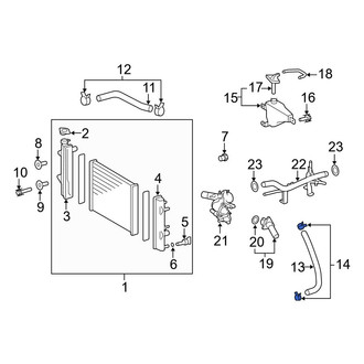 Toyota OE - Radiator Hose Clamp