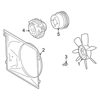 Toyota OE - Cooling Fan