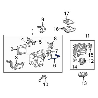 Toyota OE - A/C Evaporator Temperature Sensor