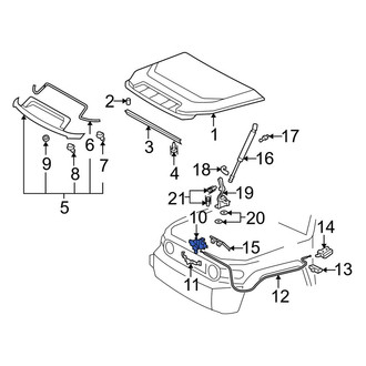 Toyota OE - Front Hood Latch