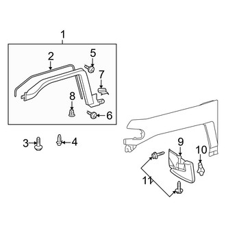 Toyota OE - Fender - Exterior Trim