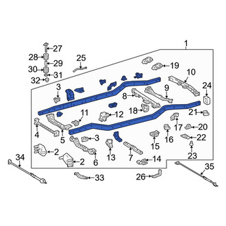 Toyota OE - Frame Rail