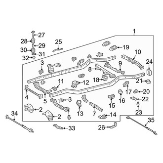 Toyota OE - Frame & Components