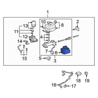 Toyota OE - ABS Modulator Valve