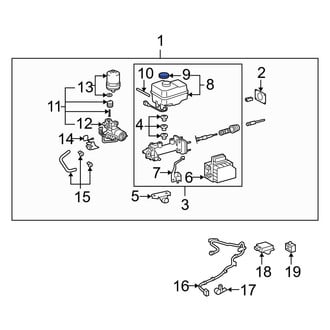 Toyota OE - Brake Master Cylinder Reservoir Cap
