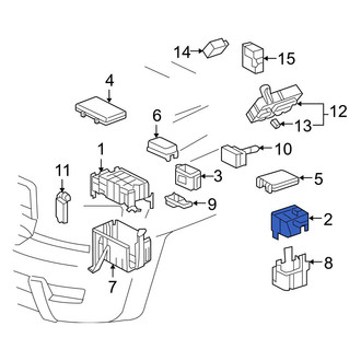 Toyota OE - Relay Box