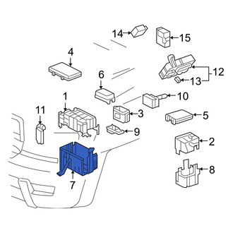 Toyota OE - Lower Fuse Box Cover