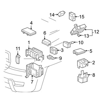 Toyota OE - Electrical Components (Engine Compartment)