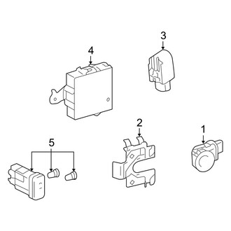 Toyota OE - Electrical Components (Park Sensor System)
