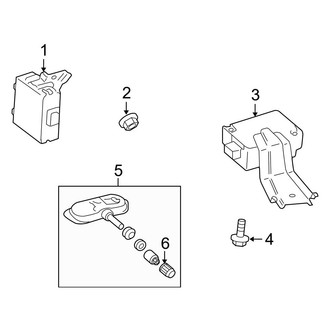 Toyota OE - Electrical - Tire Pressure Monitor Components