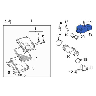 Toyota OE - Engine Air Intake Resonator