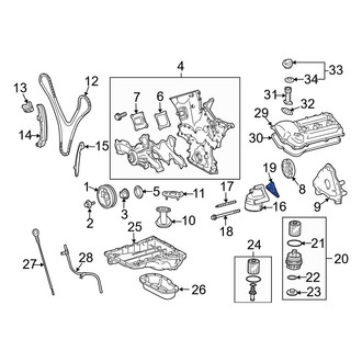 Toyota OE - Engine Oil Filter Housing Gasket