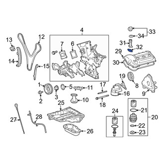 Toyota OE - Engine Oil Filler Tube Gasket