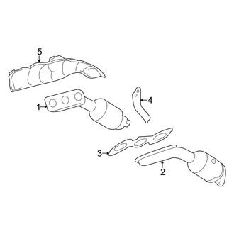 Toyota OE - Exhaust System - Manifold