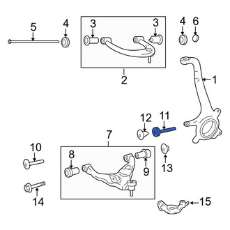 Toyota OE - Front Alignment Camber Adjusting Eccentric