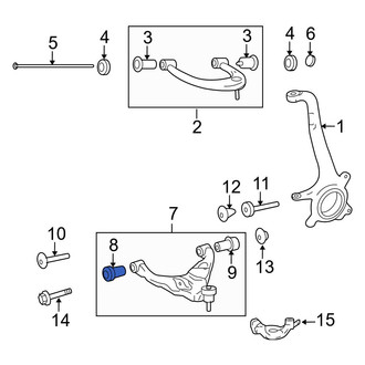 Toyota OE - Front Lower Forward Suspension Control Arm Bushing