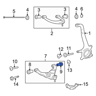 Toyota OE - Front Lower Forward Suspension Control Arm Bushing