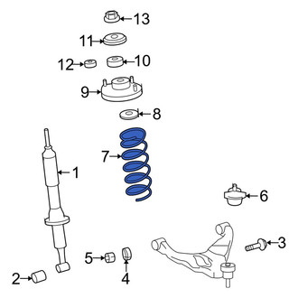Toyota OE - Front Left Coil Spring