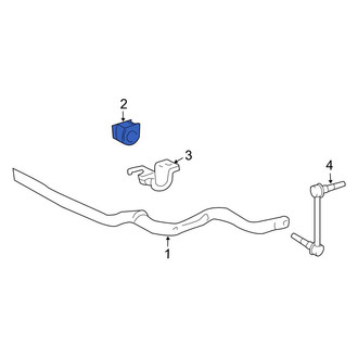 Toyota OE - Front Suspension Stabilizer Bar Bushing