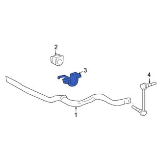 Toyota OE - Front Left Suspension Stabilizer Bar Bracket