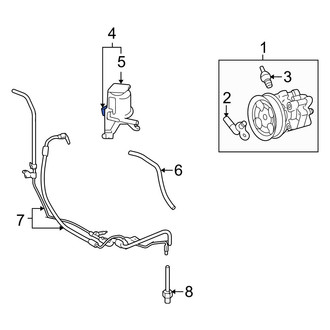 Toyota OE - Power Steering Reservoir