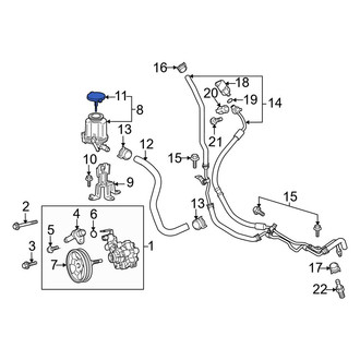 Toyota OE - Power Steering Reservoir Cap