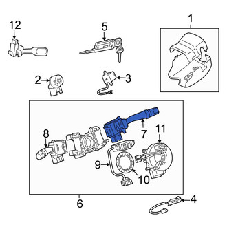 Toyota OE - Wiper Switch