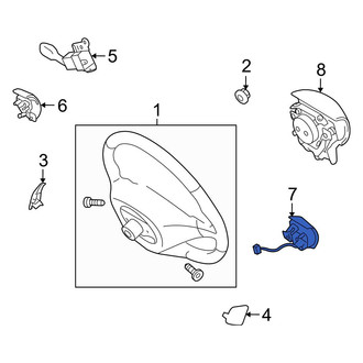 Toyota OE - Steering Wheel Radio Controls