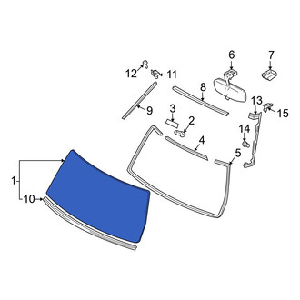Toyota OE - Front Windshield