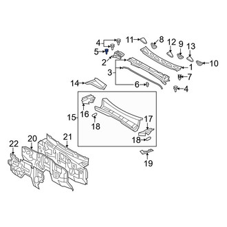 Toyota OE - Door Interior Trim Panel Cap