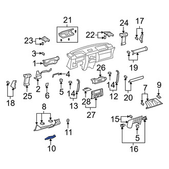 Toyota OE - Fuse Box Cover