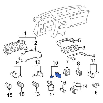 Toyota OE - Traction Control Switch