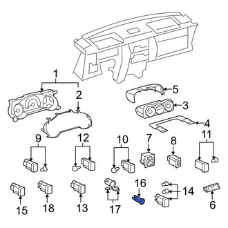 Toyota OE - Rear 12 Volt Accessory Power Outlet
