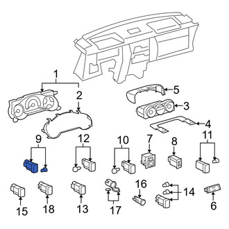 Toyota OE - Traction Control Switch
