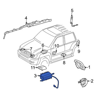 Toyota OE - Instrument Panel Air Bag