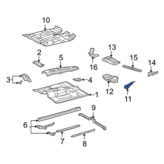 Toyota OE - Sound Absorber