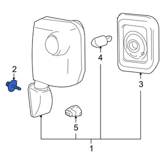 Toyota OE - Door Mirror Housing Bolt
