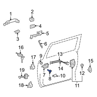 Toyota OE - Door Interior Trim Panel Screw