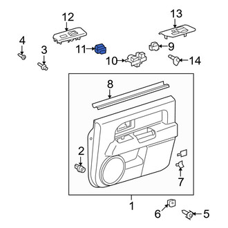 Toyota OE - Front Door Lock Switch