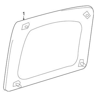 Toyota OE - Rear Door - Glass & Hardware