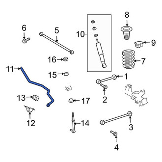 Toyota OE - Rear Suspension Stabilizer Bar