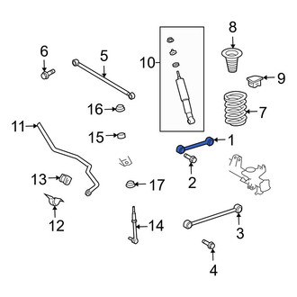 Toyota OE - Rear Upper Suspension Control Arm